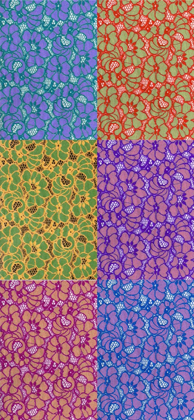 lace colour