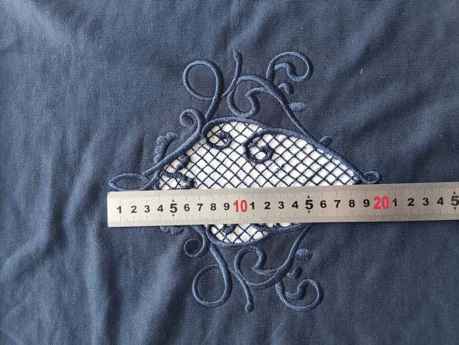 Dress hollow-out cut piece embroidery