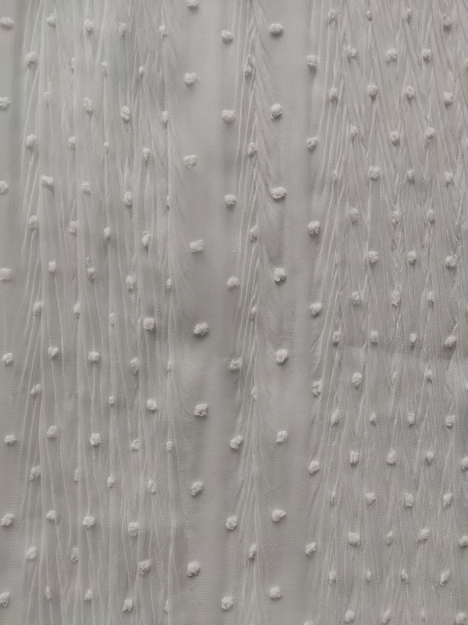 Dot velvet uragiri fabric