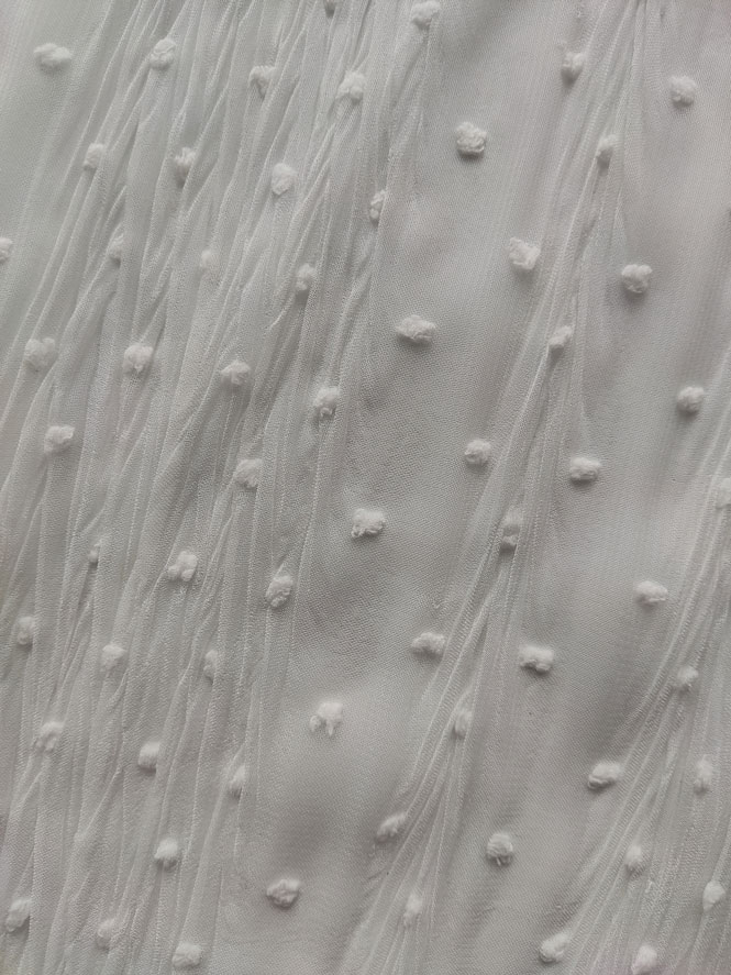 Crushed fabric