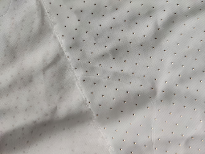Mesh foil gold HOT STAMPING