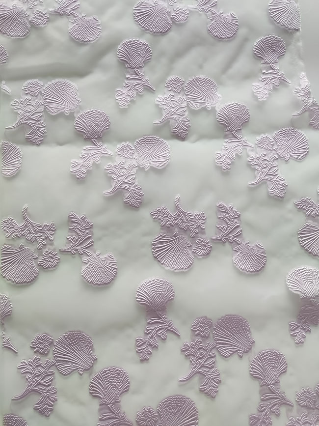 Organza jacquard  fabric