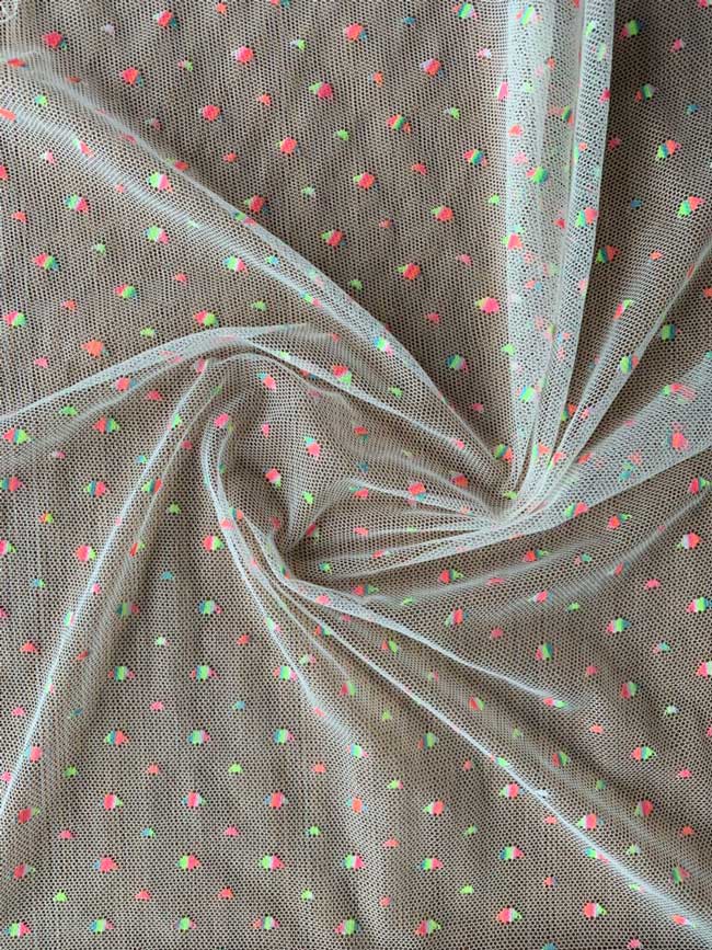 蕾丝点点面料