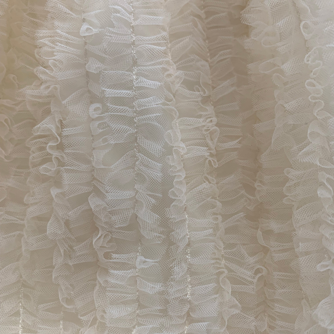 Mesh children's poncho skirt fabric