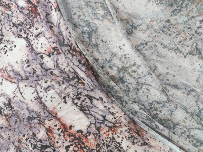 Mesh printing fabric