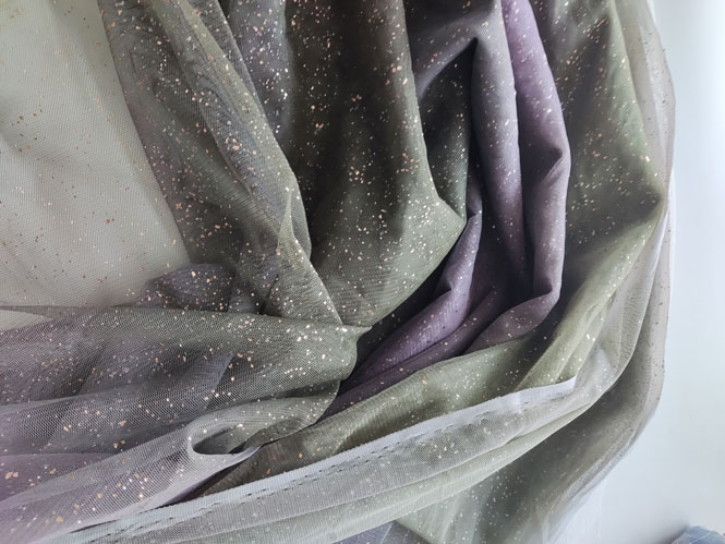 Mesh printing fabric